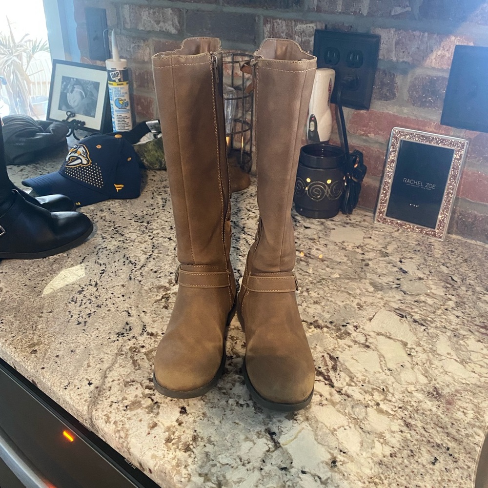 Girls riding boots size 1 girls